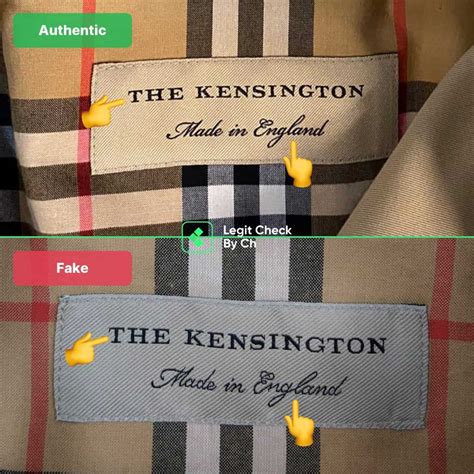 authentic burberry tag